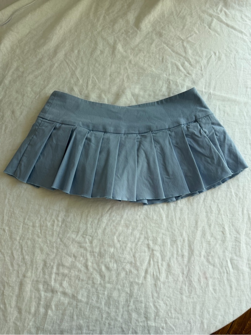 I.AM.GIA Remini Pleated Micro Mini Skirt Blue - Picture 8 of 12